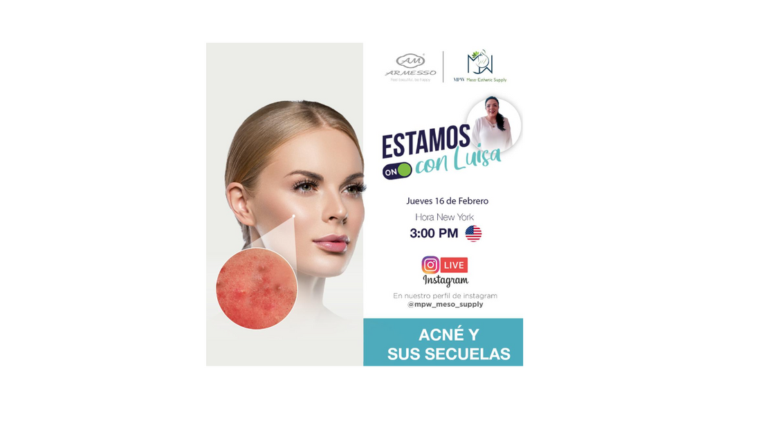 Instagram Live "Acné y sus Secuelas "