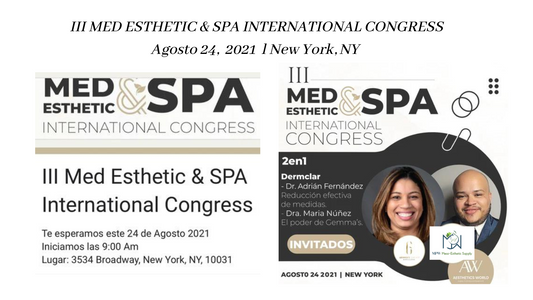 Invitación - III MED ESTHETTIC & SPA INTERNATIONAL CONGRESS Agosto 24, 2021