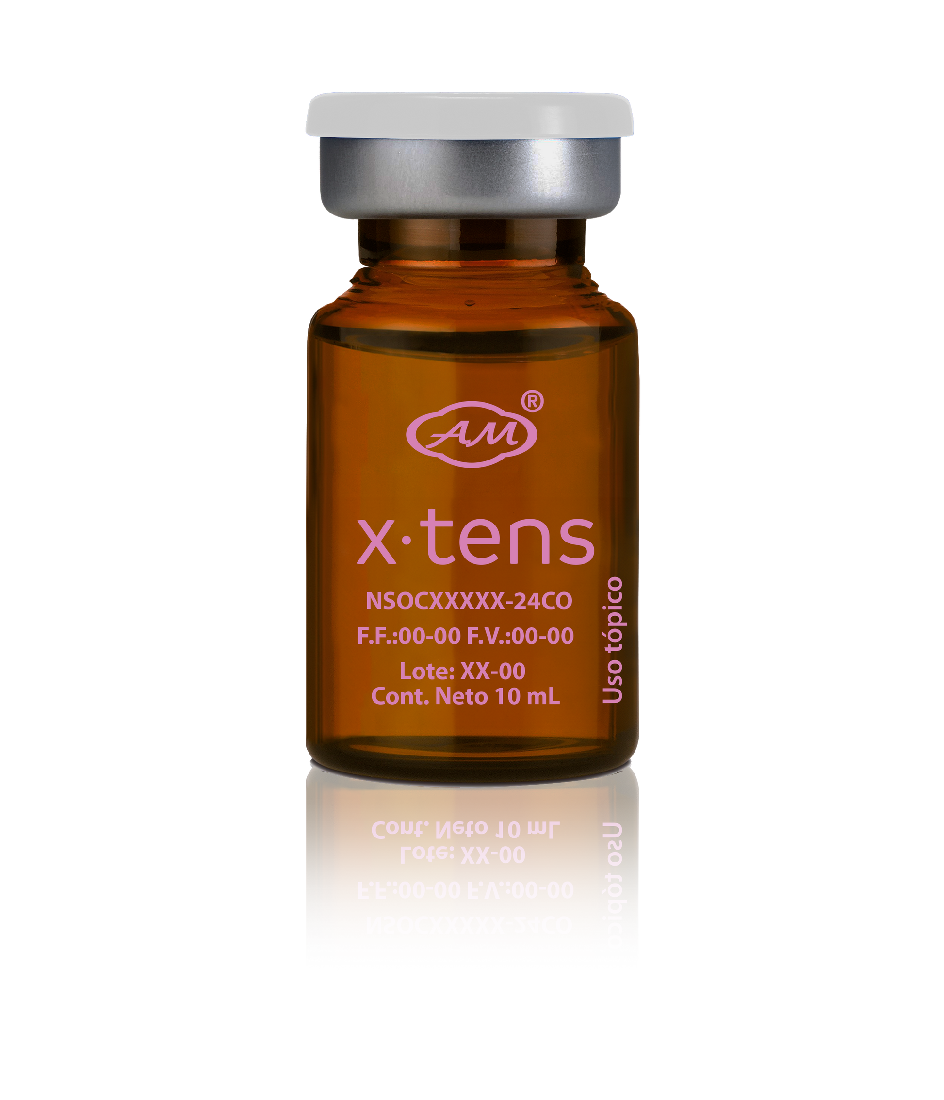X-tens impruve the appearance of skin and muscle tone giving a tigher look. Helps regenerate muscle mass condition.   // Mejora la apariencia de la piel y los músculos dando un aspecto más firme . Ayuda a regenerar la masa muscular. Funciona como constituyente de proteinas musculares y estimulante del anabolismo.