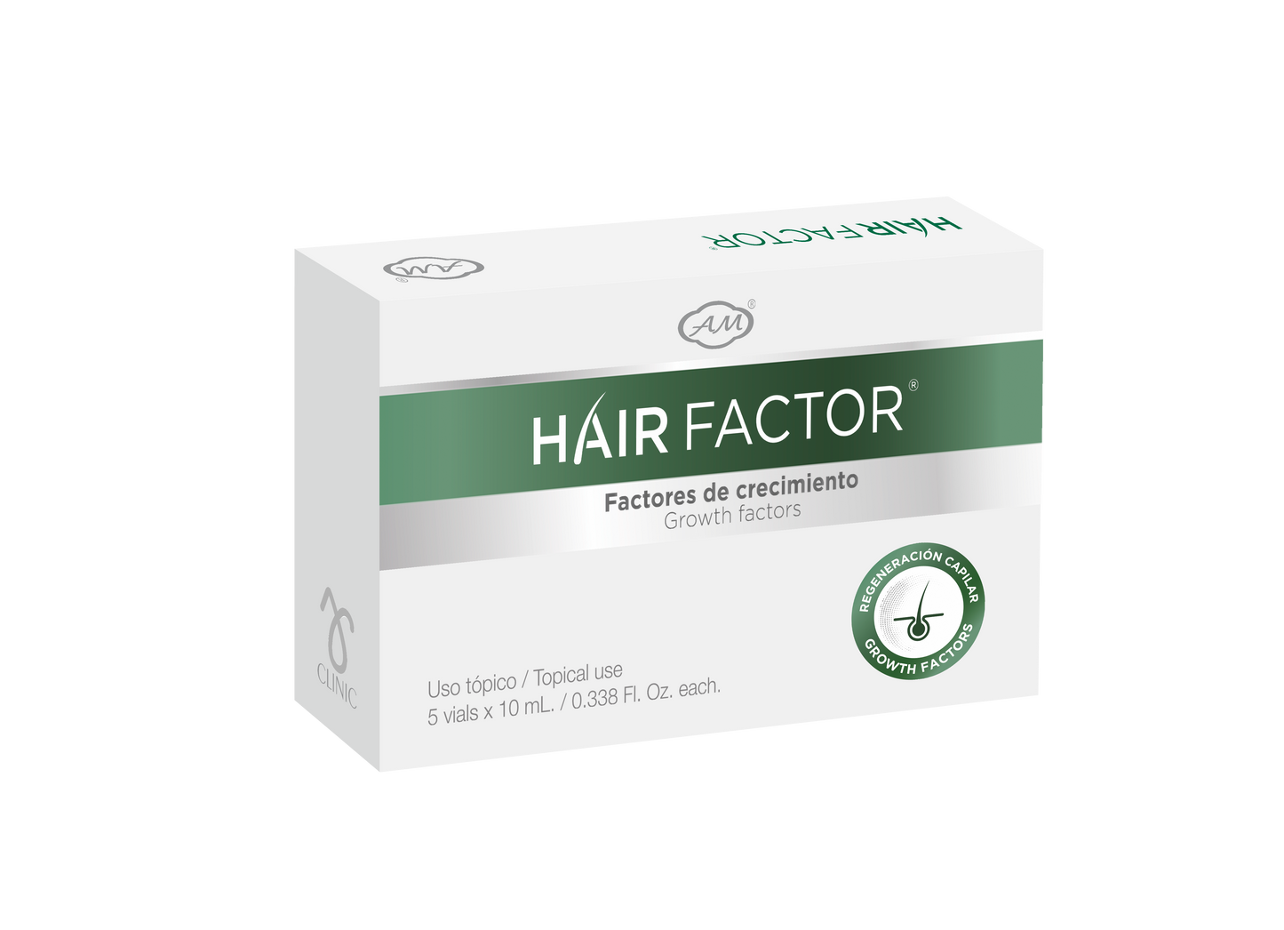 Growth Factors that helps improve alopecia. Strengthens leather.
