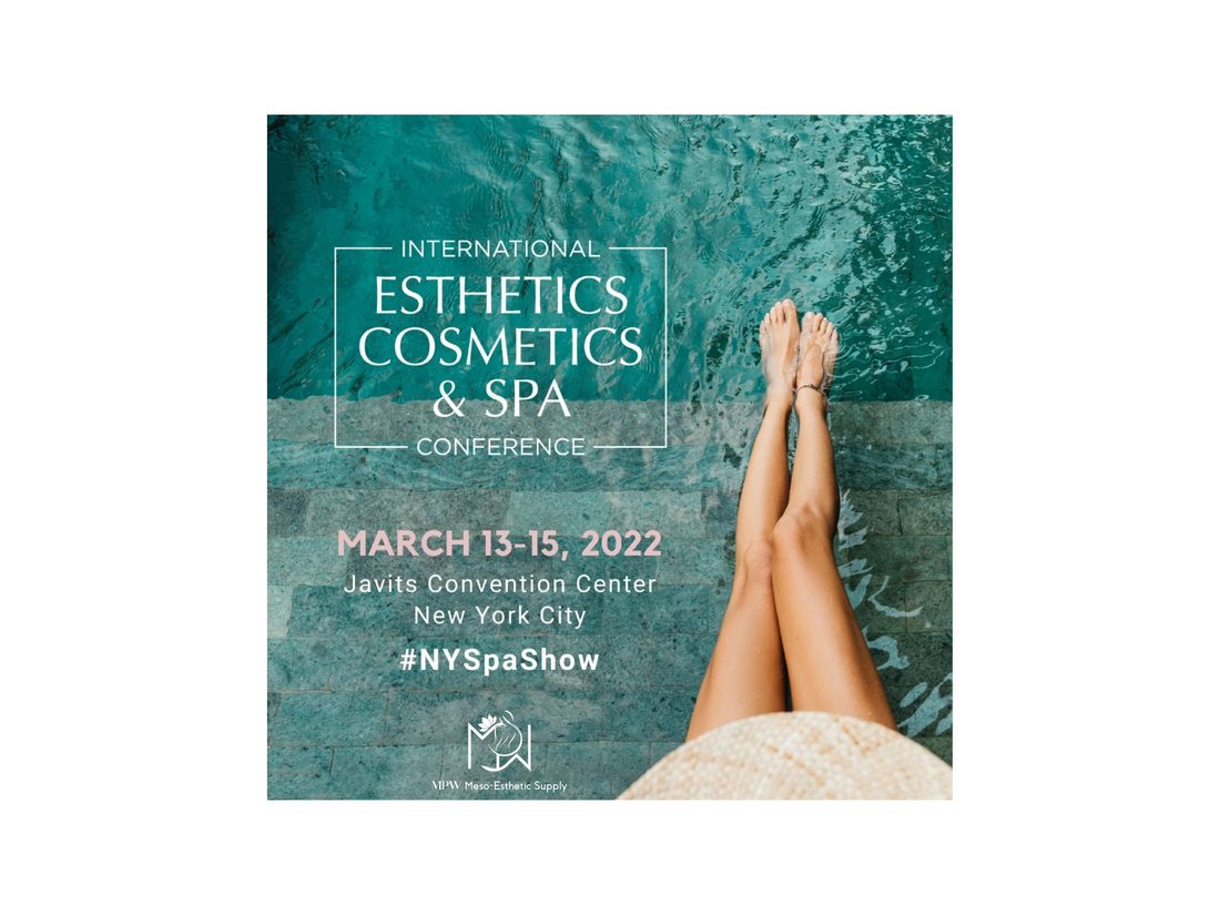 Invitation- Esthetics Comestics & SPA - New York - March 13-15 2022