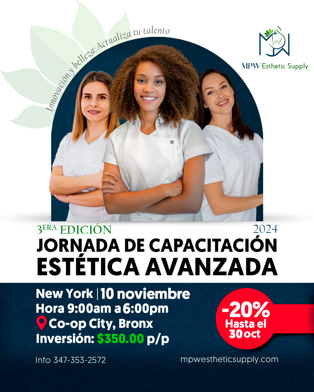 3ra Edición Jornada de Capacitación Presencial Estética Avanzada 2024