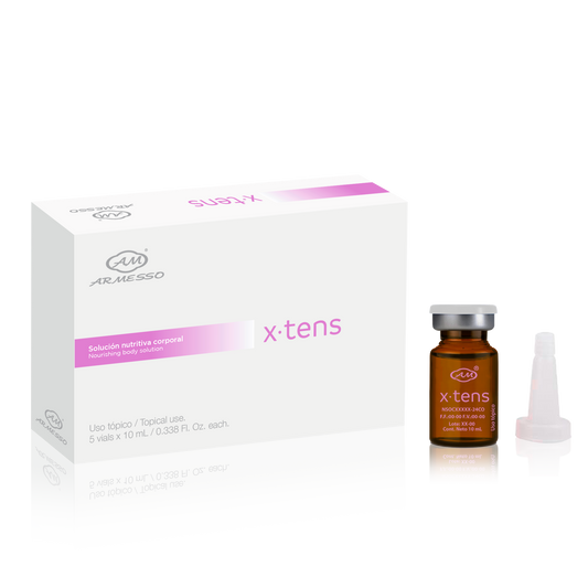 Messomuscle impruve the appearance of skin and muscle tone giving a tigher look. Helps regenerate muscle mass condition.   // Mejora la apariencia de la piel y los musculos dando un aspecto mĂĄs firme . Ayuda a regenerar la masa muscular. Funciona como constituyente de proteinas musculares y estimulante del anabolismo.