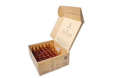 24 Ampoules of Glicolpeel Dtox and 24 Ampoules of Instant Firming. Rituals for exfoliation, difumination of wrinkles and firming. 